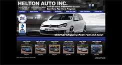 Desktop Screenshot of heltonauto.com